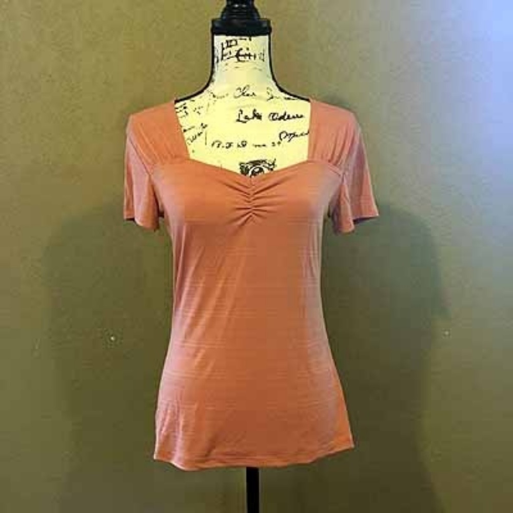 Dusty Rose Dressy Tee